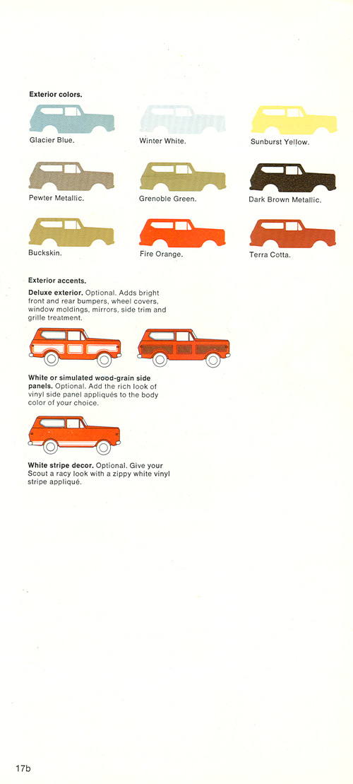 1975 International Recreational Vehicles Brochure Page 3